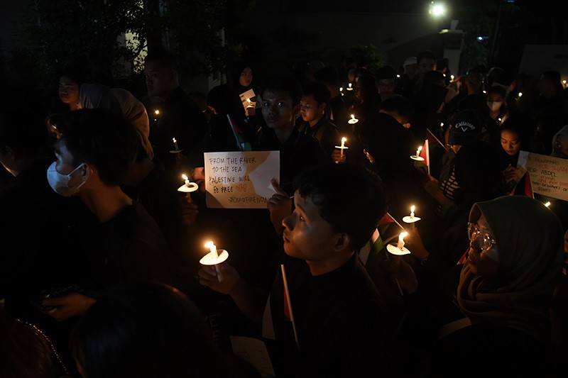 Aksi Dukung Pembebasan Palestina - Bagian 3