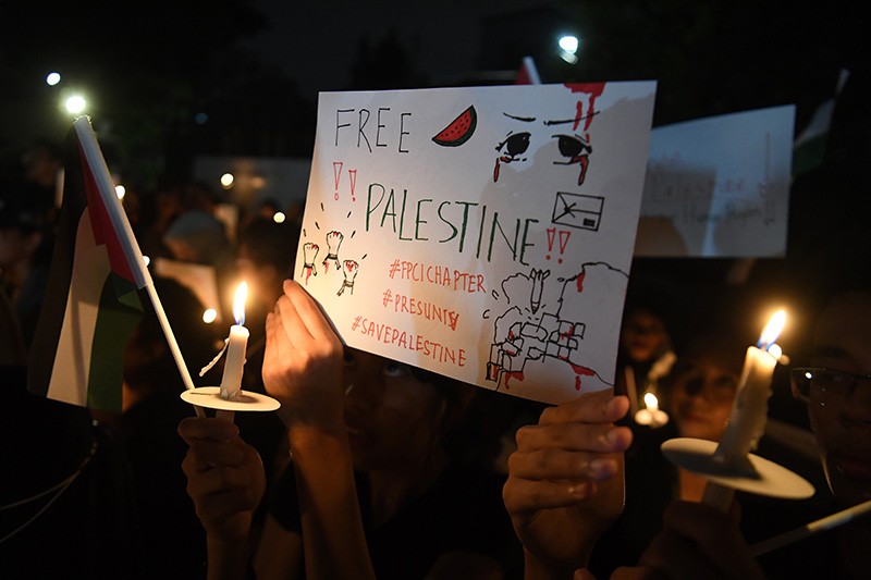 Aksi Dukung Pembebasan Palestina - Bagian 1