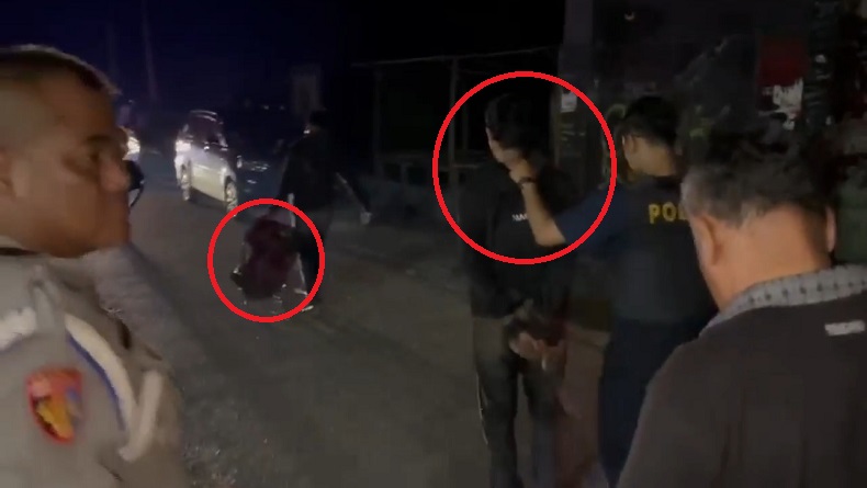 2 Kurir Ganja Nekat Ceburkan Diri ke Sungai Batang Gadis Madina, 1 Orang Tertangkap