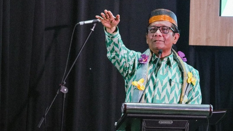 Mahfud MD Orasi Pemetaan Politik di Universitas Hasanuddin Makassar