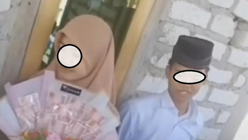 Viral Pasangan Bocah di Sampang Tunangan Dikira Menikah, Kedua Orang Tua Merestui