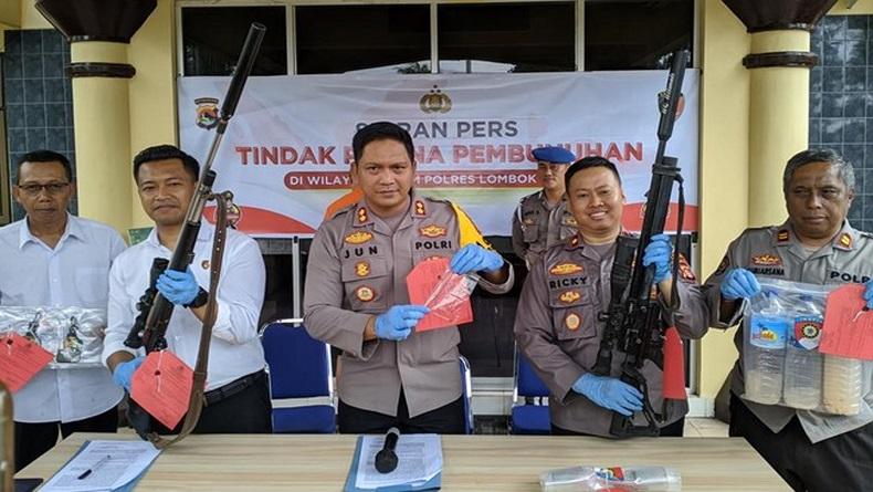 Warga Mataram Tembak Teman Pakai Senapan Angin hingga Tewas, Kesal Dengar Suara Cekcok