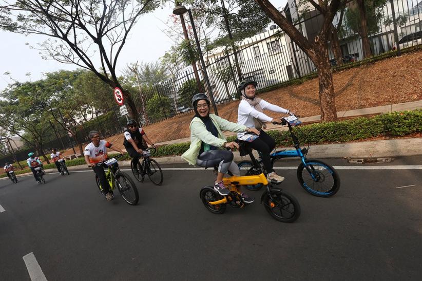 Keseruan Ratusan Anak Adu Skill saat Kompetisi Journalist MTB Push Bike 2023  - Bagian 4