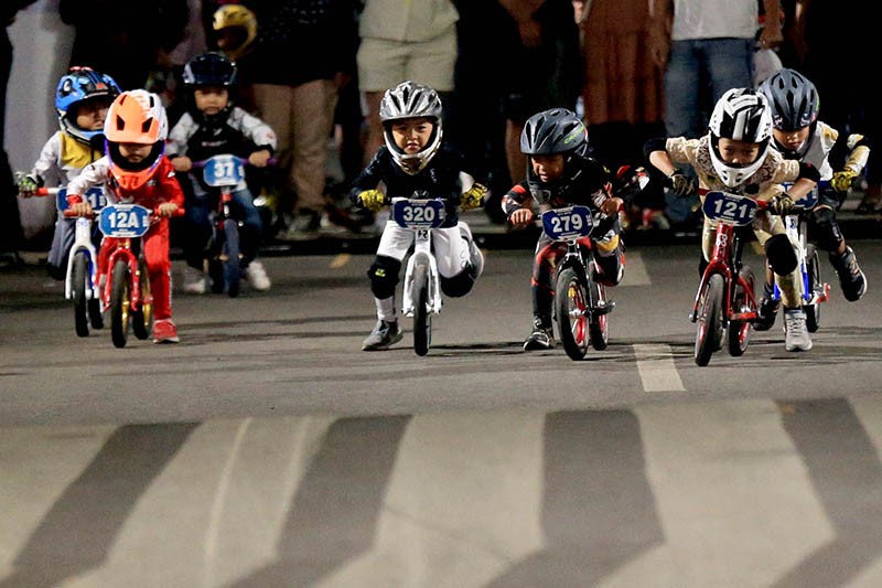 Wajah-Wajah Lucu Atlet Cilik Push Bike - Bagian 3