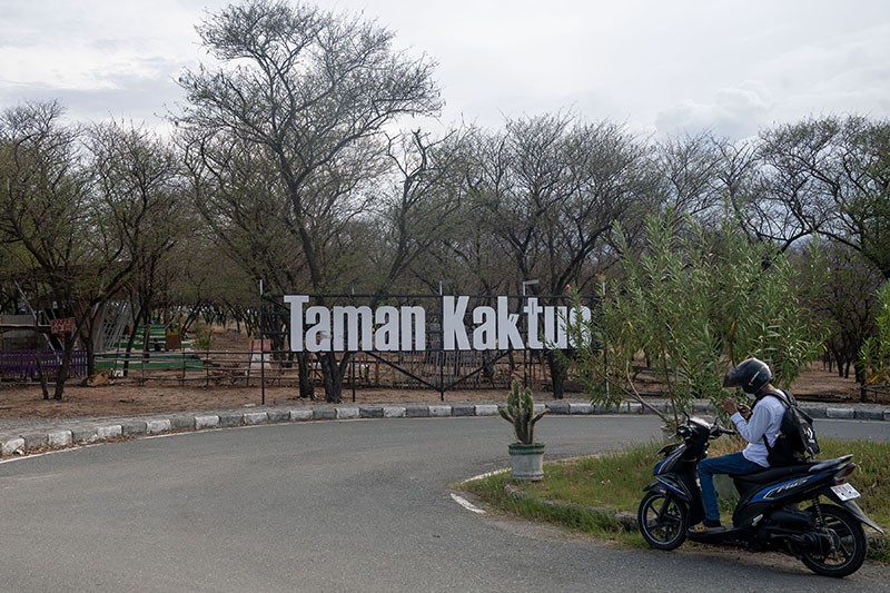 Fasilitas Taman Kaktus Palu Rusak Tidak Terurus - Bagian 2