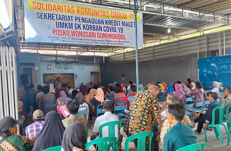 Pelaku UMKM Korban Covid-19 di Gunungkidul Buka Posko Pengaduan