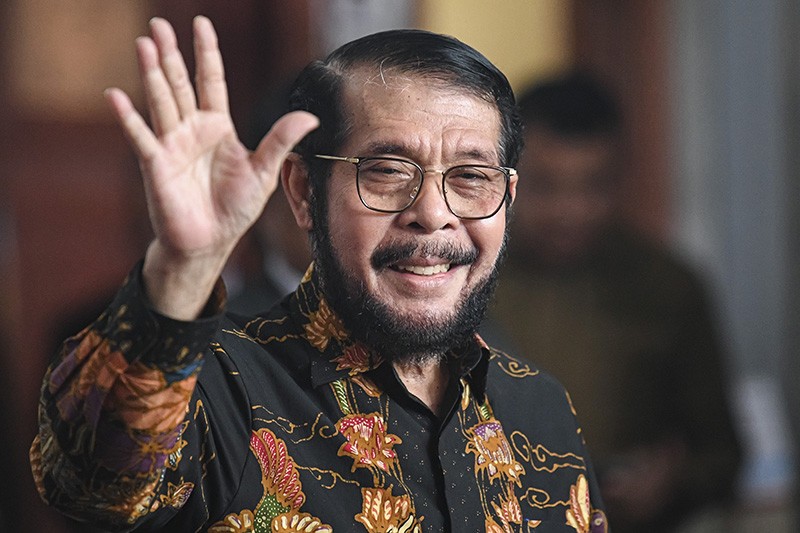 Ekspresi Anwar Usman Dipecat dari Ketua MK - Bagian 2