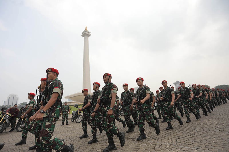 115 Ribu Prajurit TNI AD Jaga Keamanan Pemilu 2024 - Bagian 1