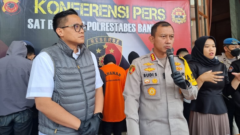 11 Anggota Geng Motor Brutal Penganiaya Warga di Bandung Ditangkap, 2 Orang Jadi Tersangka