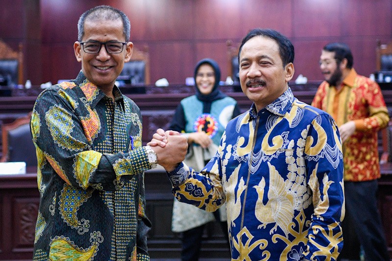 Momen Suhartoyo Terpilih sebagai Ketua MK Gantikan Anwar Usman - Bagian 1