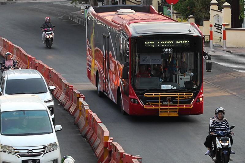 Bus Suroboyo Melayani Transportasi Gratis bagi Penonton Piala Dunia U-17 - Bagian 1