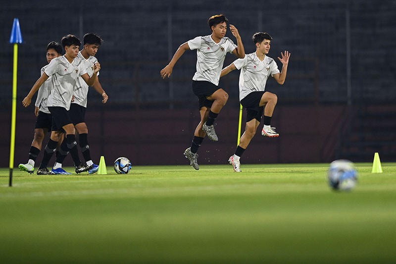 Latihan Timnas Indonesia U-17 Jelang Menghadapi Ekuador - Bagian 2