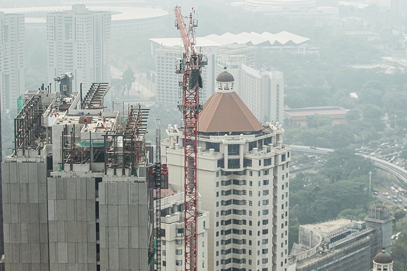 Potret Jakarta Masih Diselimuti Polusi Udara - Bagian 3