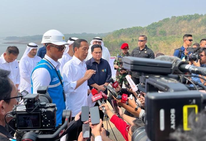 Jokowi Sebut RI Mau Bangun Proyek Hydropower Berukuran Besar