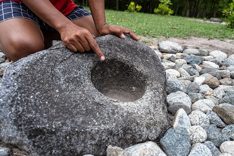 Lumpang Batu Situs Megalitik Dirawat Warga Desa Bangga Sigi - Bagian 2