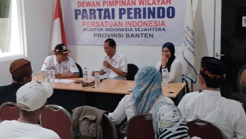  Hadiri Rapat Konsolidasi DPD Kota Serang, Ini Pesan Sekwil DPW Partai Perindo Banten 