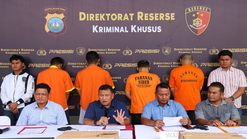 Polda Kepri Bongkar Kasus Pembobolan Data Nasabah di Batam, Kerugian Hampir Rp26 Miliar