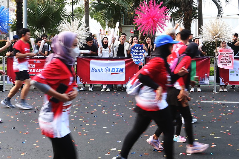 BTN Jakarta Run 2023 Diikuti 12.000 Pelari Sukses Digelar - Bagian 6