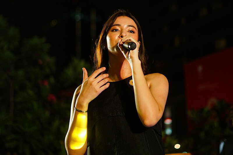 Penampilan Mawar De Jongh Meriahkan Music Zone di Sarinah - Bagian 1