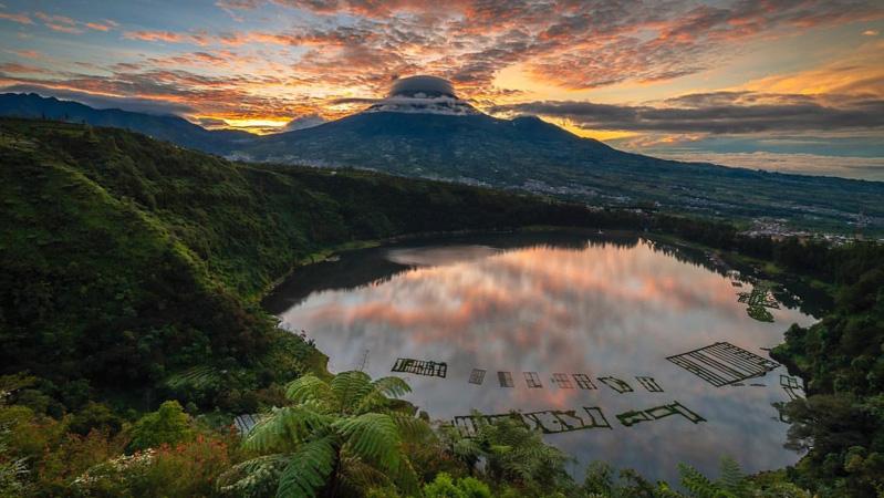 Fakta Menarik Telaga Menjer, Danau Terluas di Kaki Dieng hingga Pernah Dikuras Habis
