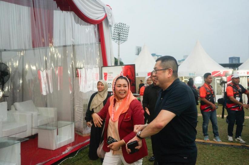 Momen Hary Tanoesoedibjo Nonton Final IFSC Asian Qualifier Jakarta 2023 - Bagian 4