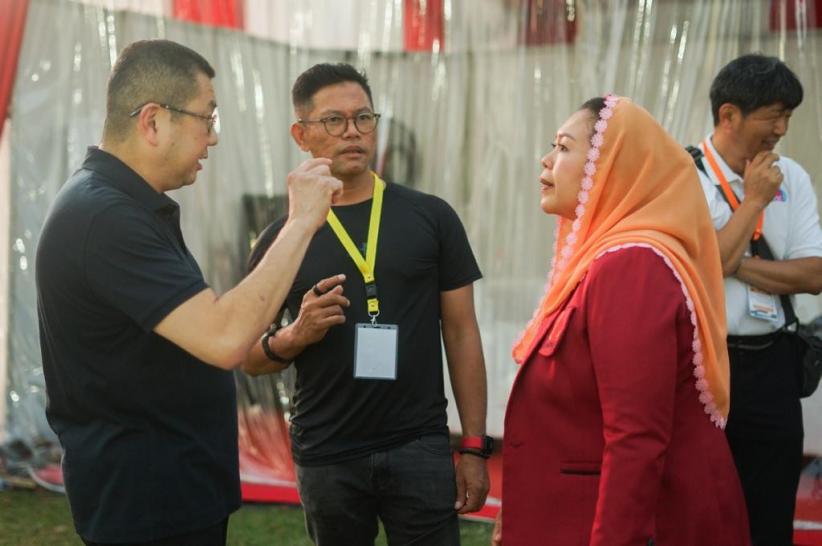 Momen Hary Tanoesoedibjo Nonton Final IFSC Asian Qualifier Jakarta 2023 - Bagian 3
