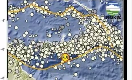 Gempa Terkini M 5,9 Guncang Merauke Papua, BMKG Sebut Kedalaman 10 Km