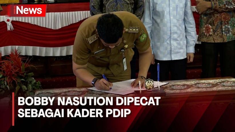 5 Fakta Bobby Nasution Dipecat PDIP, Nomor 3 Bikin Heboh Partai