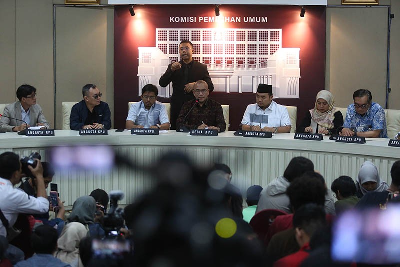 KPU Tetapkan 3 Pasangan Capres Cawapres Peserta Pilpres 2024 - Bagian 1