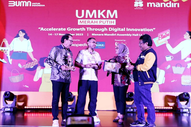 Gelar Program UMKM Merah Putih, Bank Mandiri Dorong UMKM Go Digital - Bagian 1