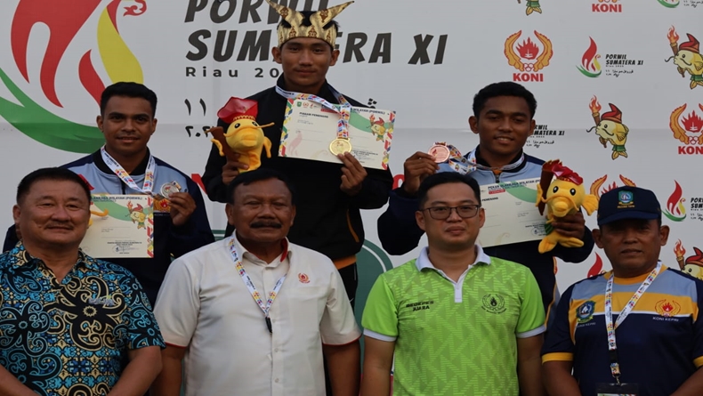 Porwil XI Sumatera, 7 Atlet Bangka Barat Bawa Pulang Medali Emas