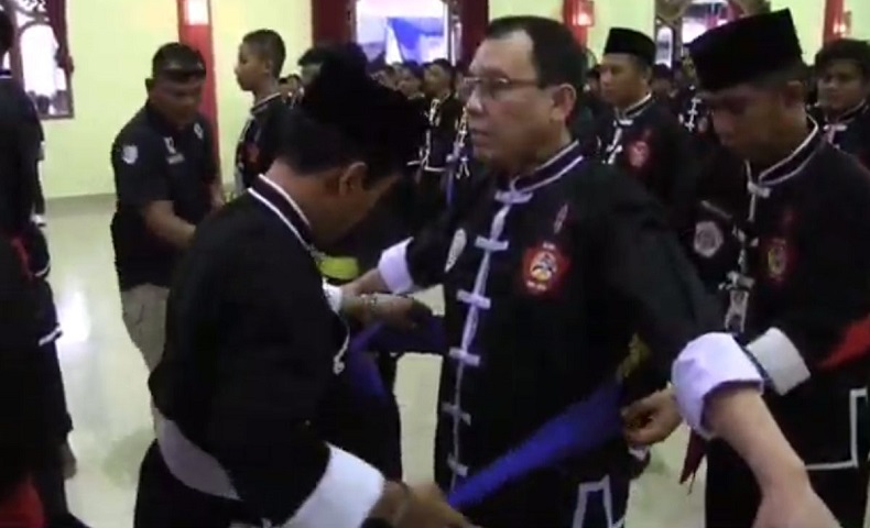 Caleg DPR Partai Perindo Boyke Novrizon Jadi Warga Baru IKS PI Kera Sakti