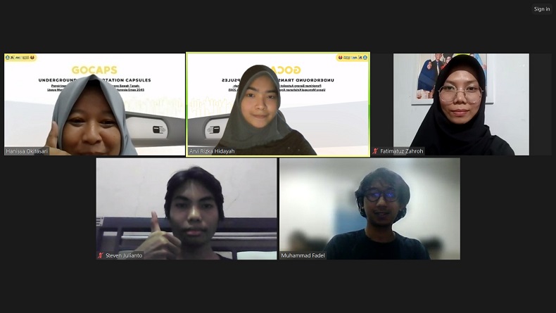 Mahasiswa UPI Bandung Gagas Sistem Logistik Bawah Tanah, Diklaim Lebih Efisien dan Tepat Guna