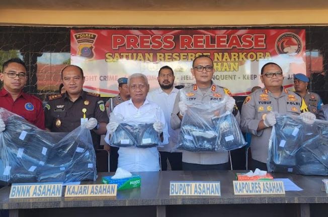 Polisi Gagalkan Penyelundupan 50 Kg Sabu di Tanjungbalai, 2 Kurir Ditangkap
