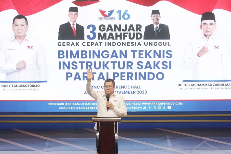 HT Buka Bimtek Instruktur Saksi Perindo untuk Kawal Suara Hingga ke Pelosok Negeri  - Bagian 2