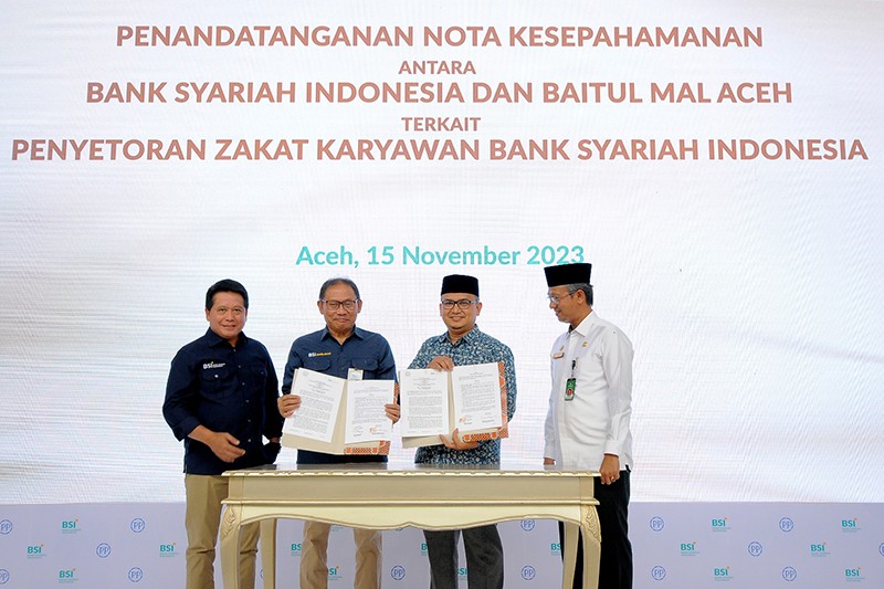 Perkuat Ekosistem Ziswaf di Aceh, BSI Sinergi dengan Baitul Mal Aceh - Bagian 1