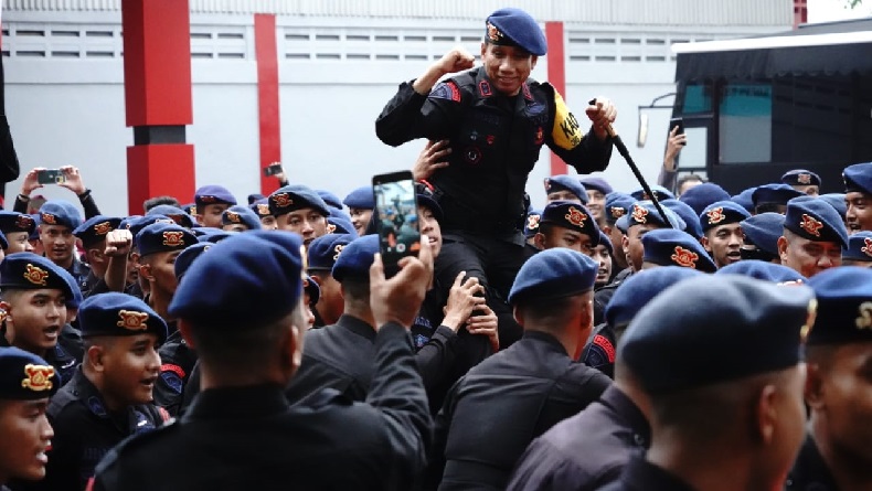 Gelar Syukuran HUT Ke-78, Sat Brimob Polda Jabar Tegaskan Netral pada Pemilu 2024