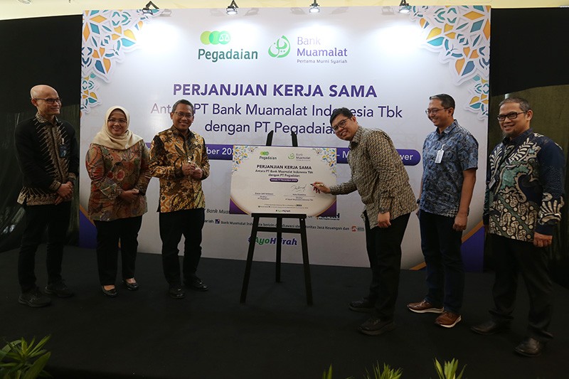 Kerja Sama Pendaftaran Porsi Haji Reguler, Bank Muamalat dan Pegadaian Kolaborasi   - Bagian 3