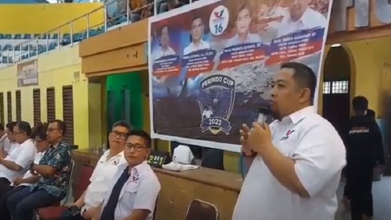 DPD Partai Perindo Tebingtinggi Harapkan Gelaran Turnamen Futsal Tekan Penggunaan Narkoba
