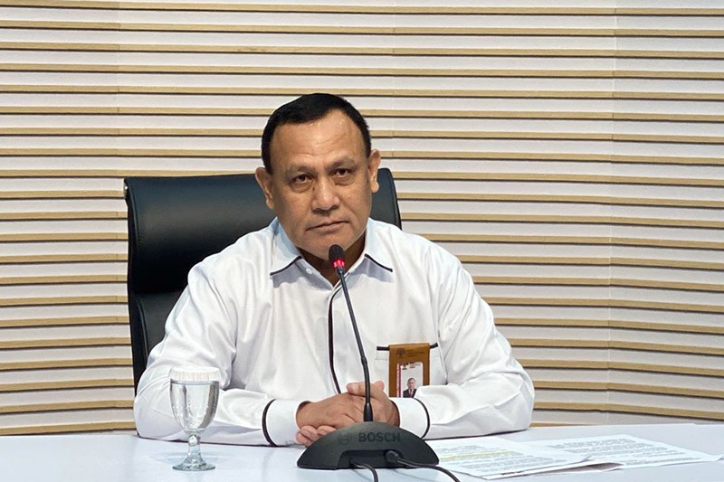 Ekspresi Firli Bahuri usai Klarifikasi kepada Dewas KPK soal Dugaan Pemerasan SYL - Bagian 2