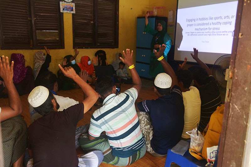 Penampakan Kamp Pengungsi Rohingya di Pidie Kelebihan Kapasitas - Bagian 2