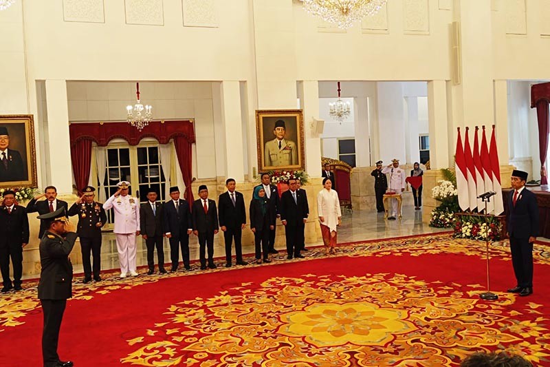 Jenderal Agus Subiyanto Resmi Pegang Tongkat Komando Panglima TNI  - Bagian 5