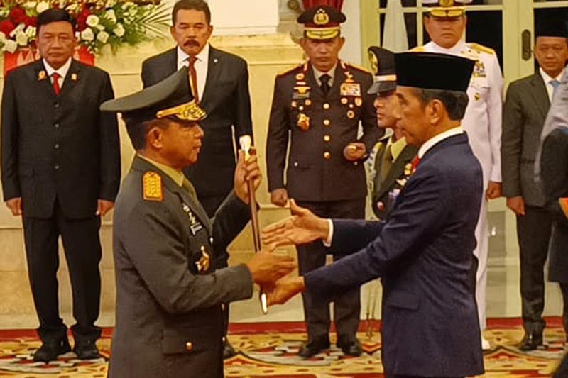 Jenderal Agus Subiyanto Resmi Pegang Tongkat Komando Panglima TNI  - Bagian 2