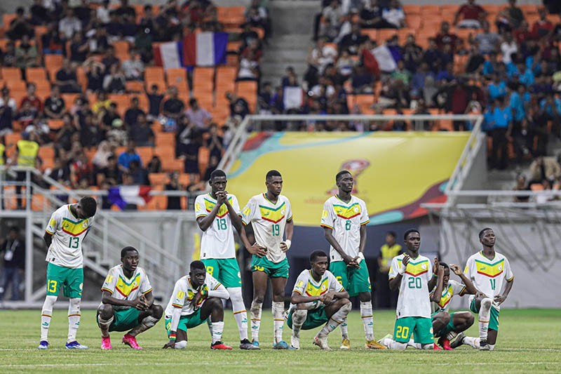Selebrasi Timnas Prancis U-17 Kalahkan Senegal Lewat Drama Adu Penalti - Bagian 5