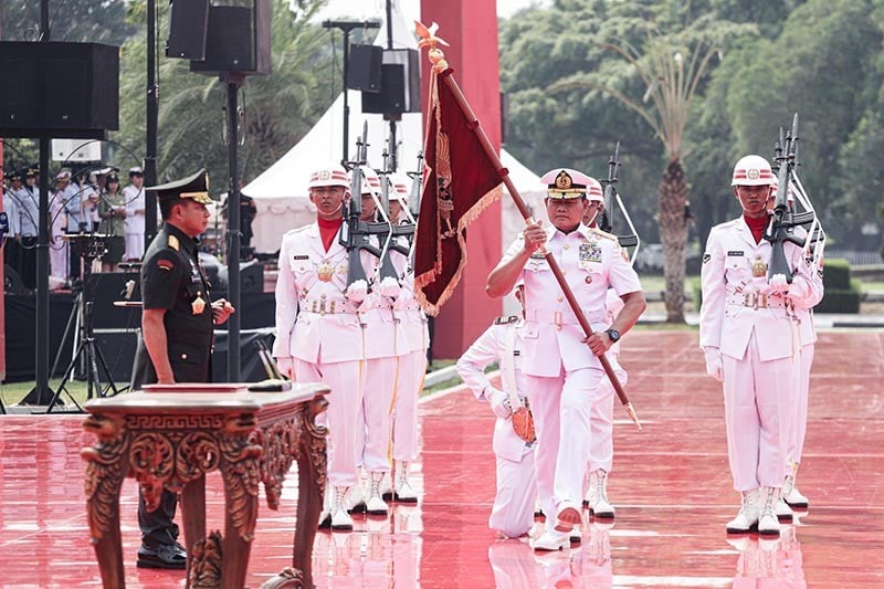 Laksamana Yudo Margono Serahkan Jabatan Panglima TNI kepada Jenderal Agus Subiyanto - Bagian 4