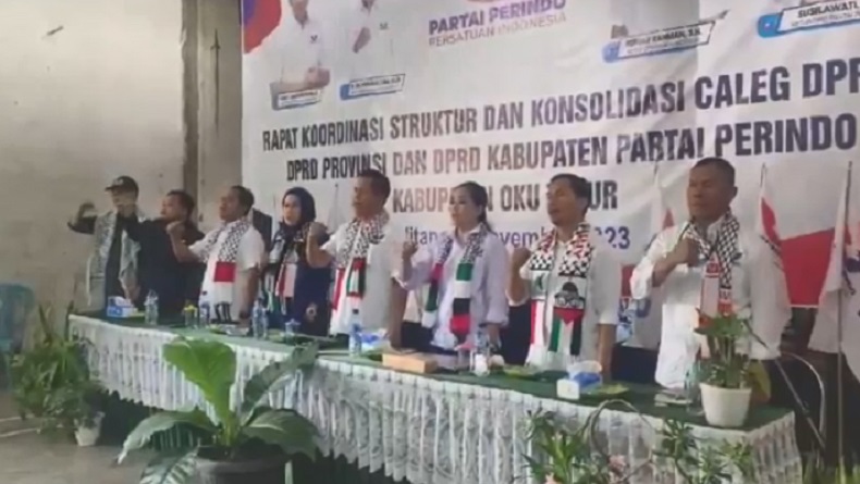 Partai Perindo Gelar Rakor dan Konsolidasi Caleg di DPD OKU Timur