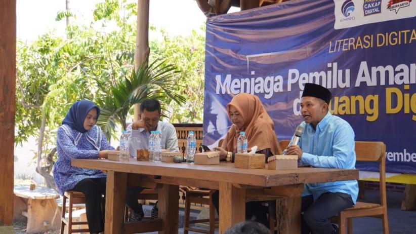 Komunitas Muda Beda Berkarya Ajak Masyarakat Bijak dan Kritis Hadapi Berita Hoaks Jelang Pemilu 2024 - Bagian 1