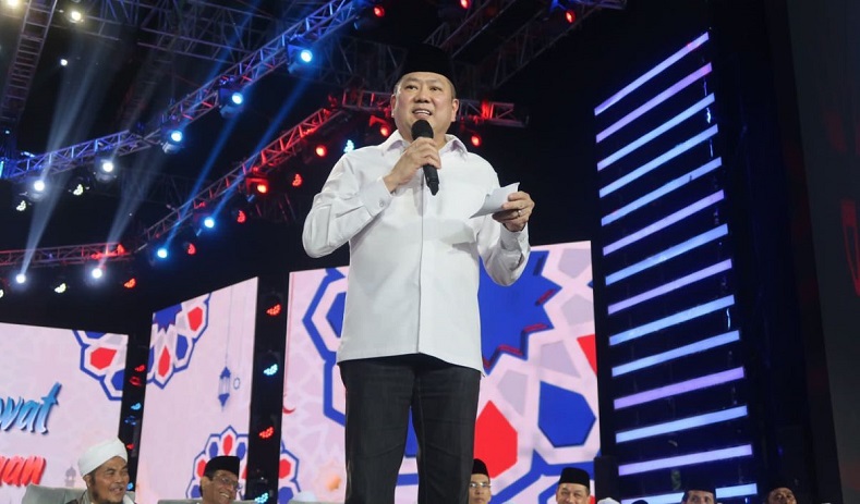 Apresiasi Acara Sholawat Kebangsaan di Jember, Hary Tanoesoedibjo: Sangat Sukses