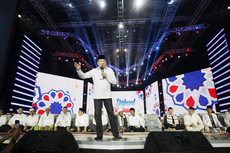 Mahfud MD dan HT Hadiri Sholawat Kebangsaan, Diikuti Ribuan Santri dan Warga Jember - Bagian 2