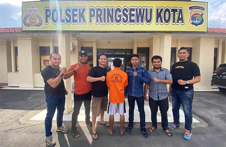 Miris, Curi 2 Karung Gabah Pria di Pringsewu Ditangkap Polisi